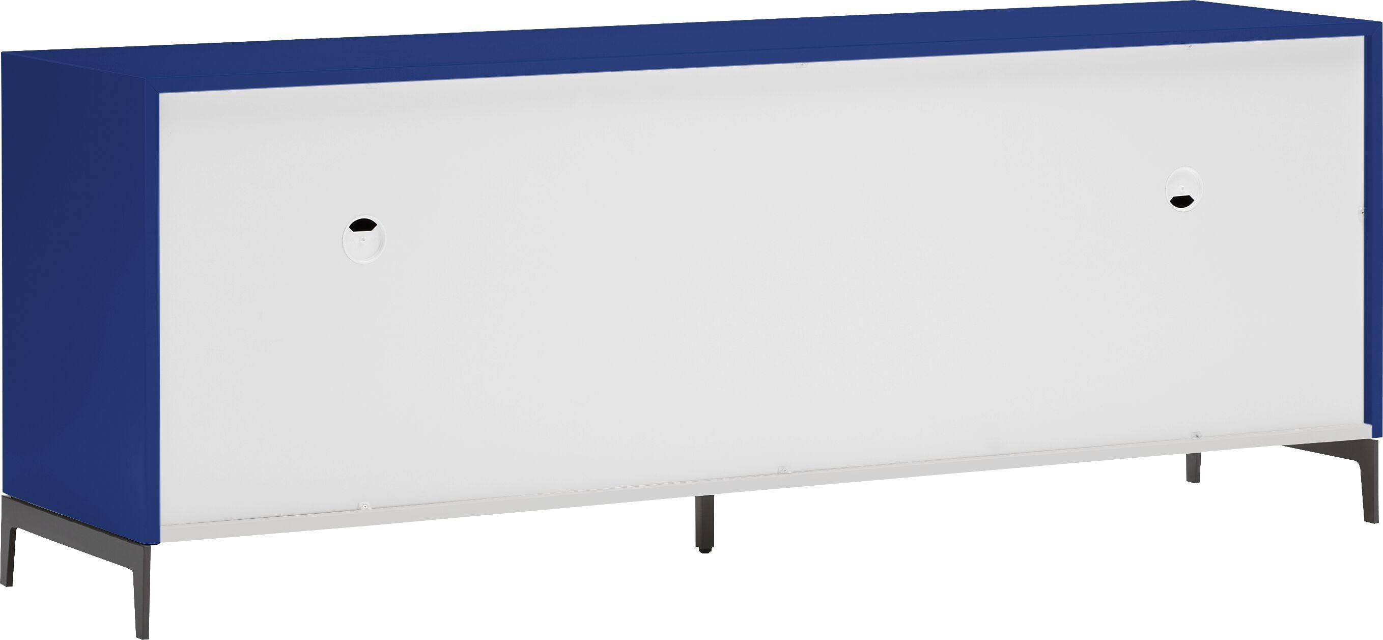 LUX Lowboard - Blau / B: 180.0 cm x T: 46.0 cm x H: 68.0 cm