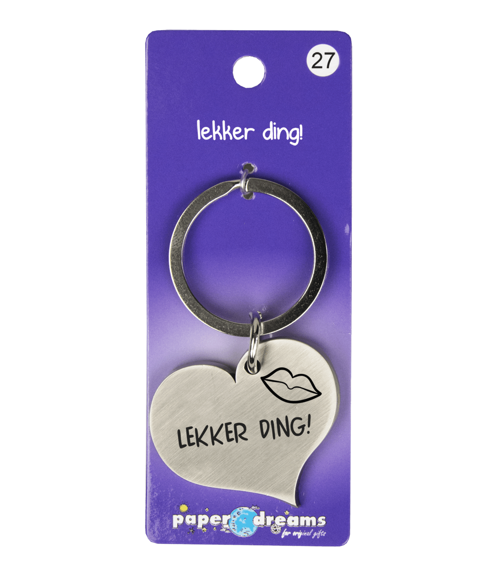 Sleutelhanger Lekker Ding 10cm