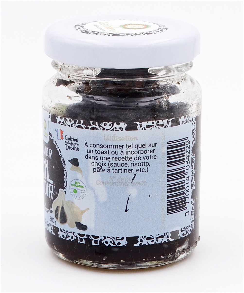 GAIHAMSA Kaviar Schwarzer Knoblauch Bio Glas 90 g