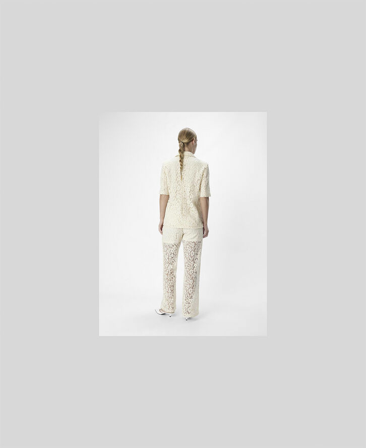 Object OBJRITTA LO LONG SS BLAZER E SS FAI Sandshell