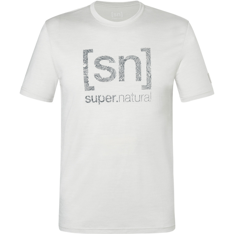 Super.Natural Herren Logo Lines Bio J T-Shirt