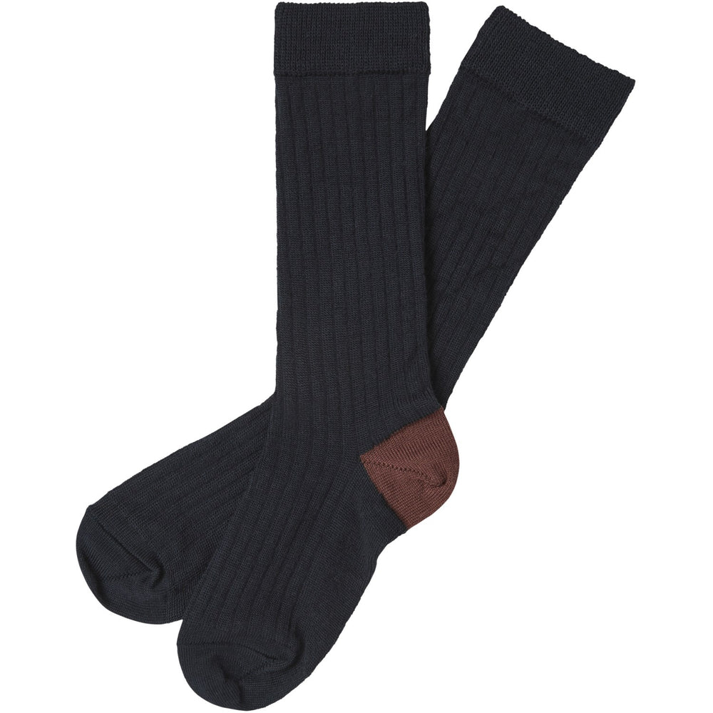 Køb FUB Dark Navy 2-pak Knæstrømper