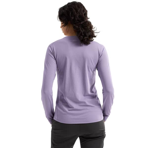 T-shirt randonnée ARC'TERYX TAEMA CREW LS W VELOCITY HEATHER