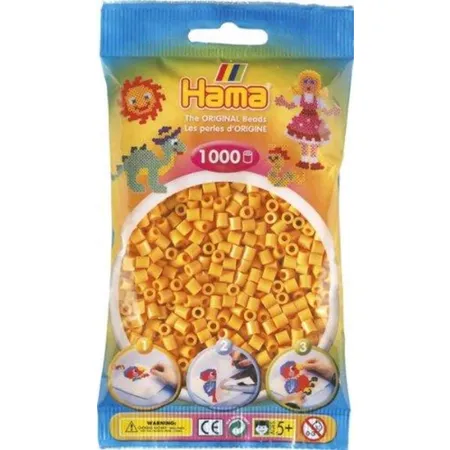 Hama Bügelperlen Midi Teddybärbraun, 1000 Stück