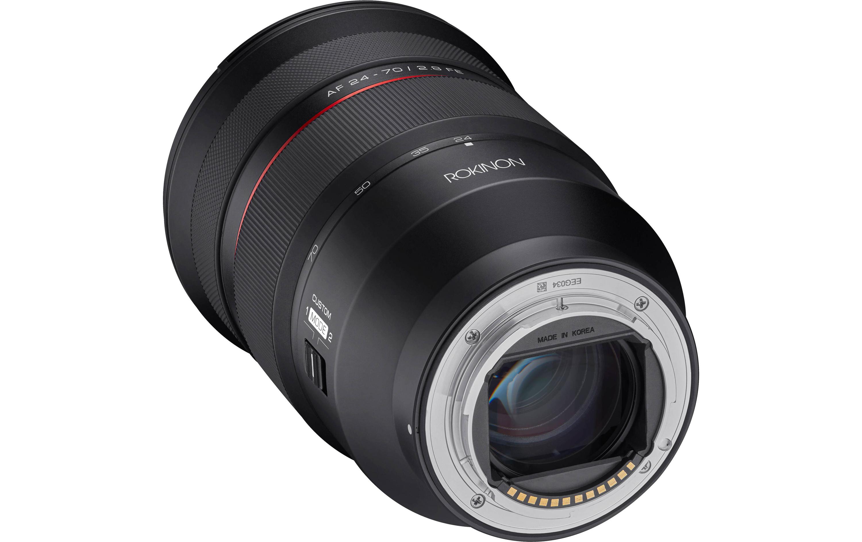 Zoomobjektiv AF 24-70mm F/2.8 Sony E-Mount<br>Vielseitiges All-in-One-Zoomobjektiv mit Autofokus