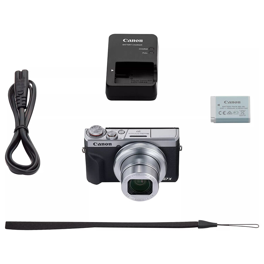 Canon PowerShot G7 X Mark III - Argent