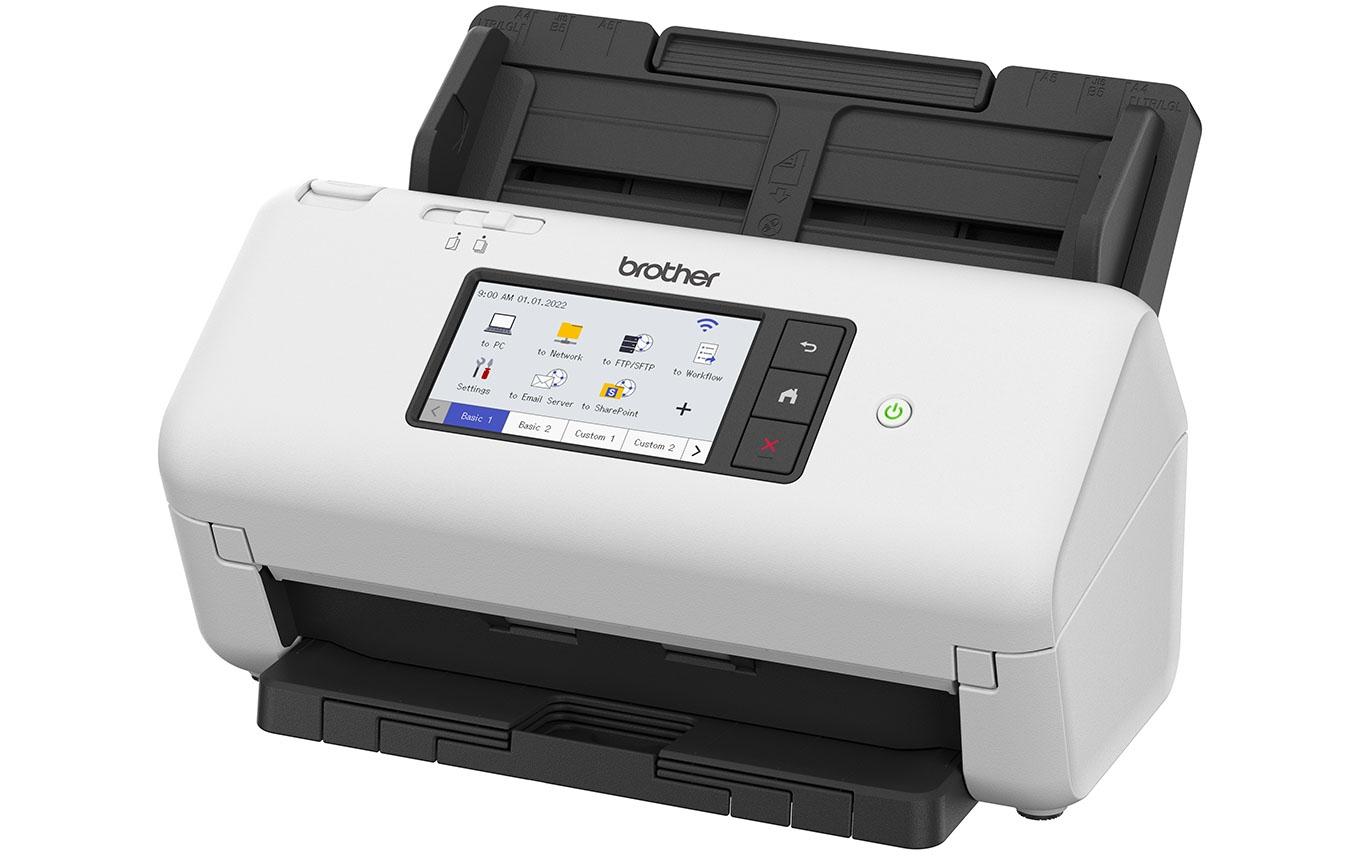 Dokumentenscanner ADS-4700W<br>Professioneller Dokumentenscanner mit LAN und WLAN