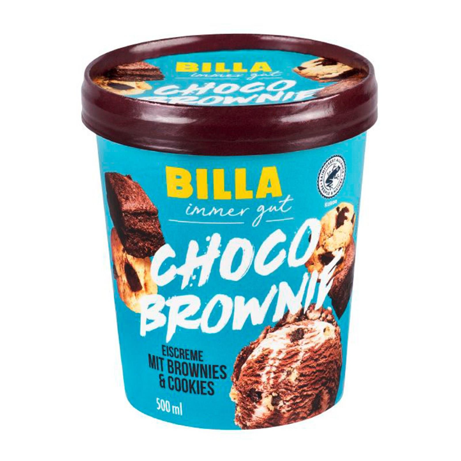 BILLA Choco Brownie Eis