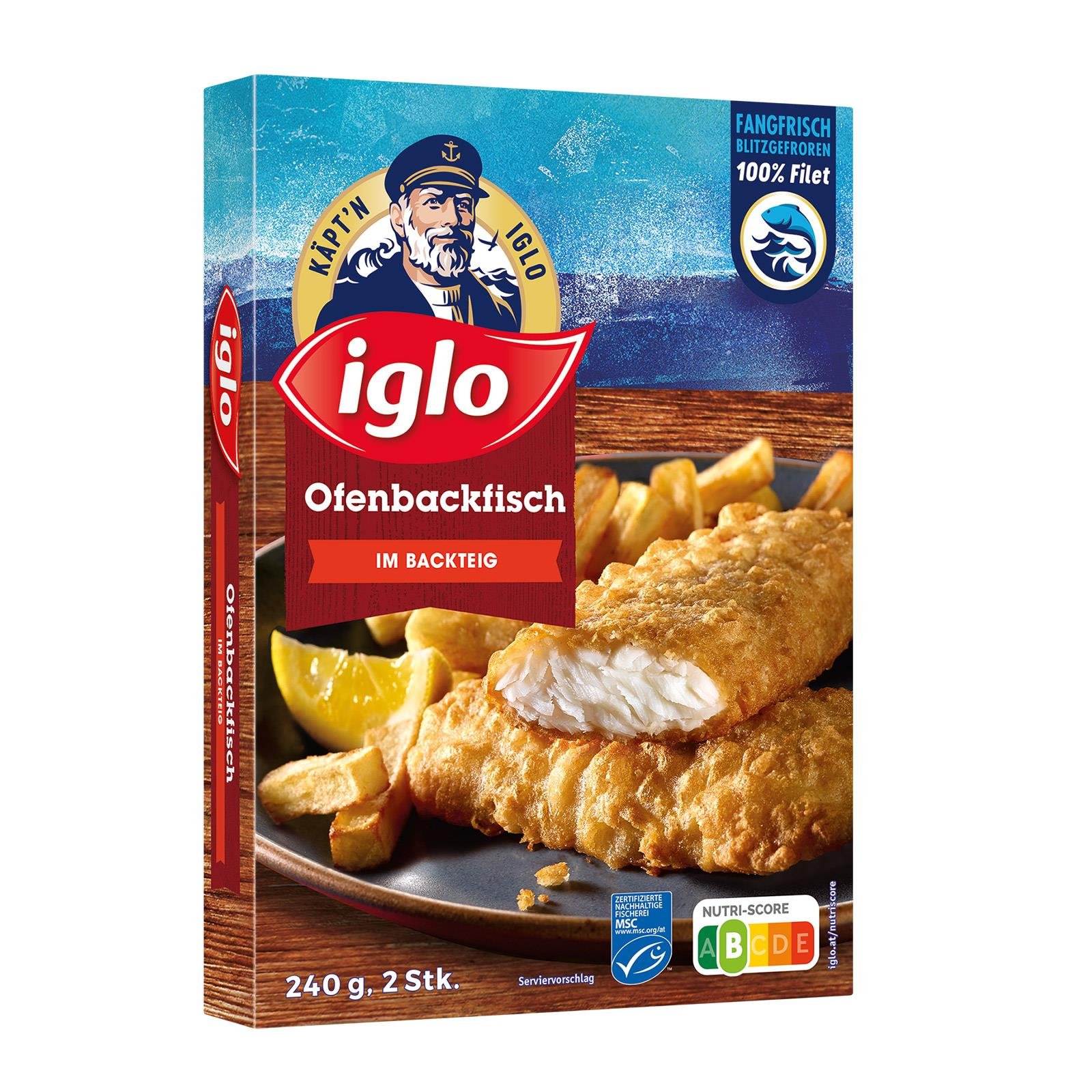 Iglo Ofenbackfisch