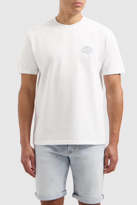 Pure Path witte heren t-shirt