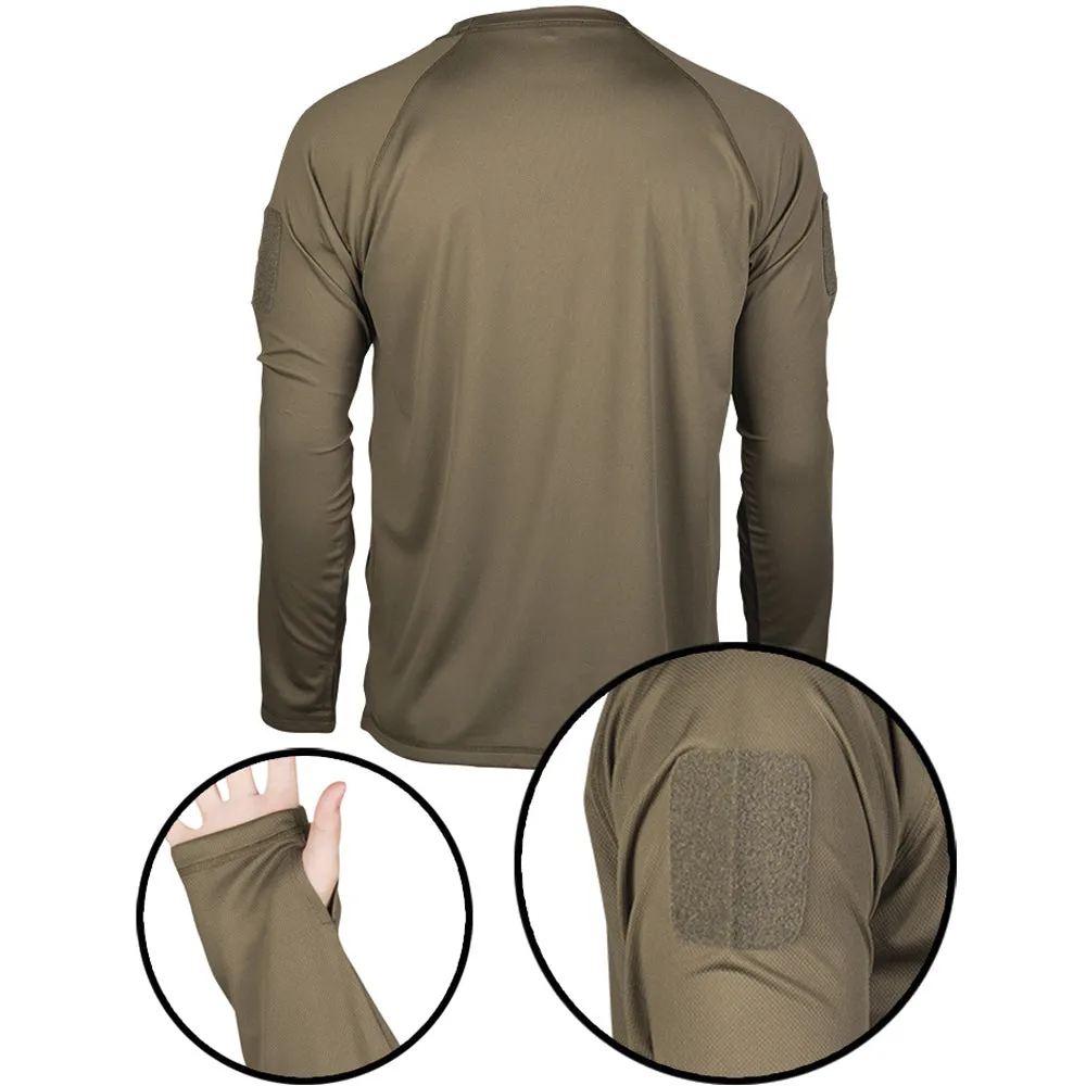 Mil-Tec -  Tactical Quickdry Langarmshirt