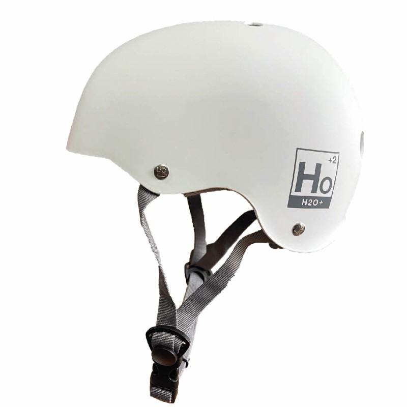 Casque ALK13 H2O+ White - Grey logo - The Corner Shop