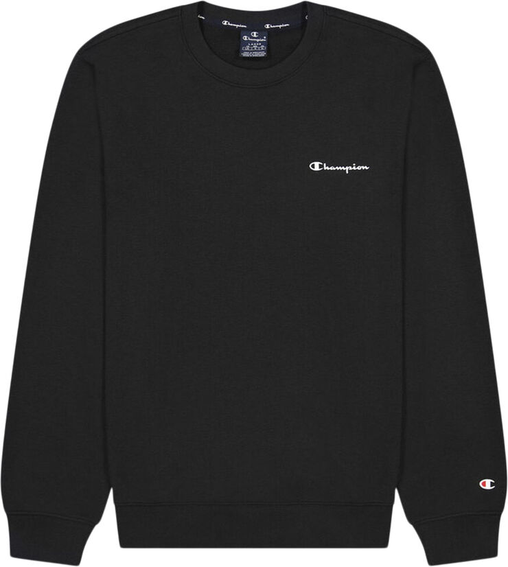 Champion Small Script Terry Cotton sweatshirt Sort