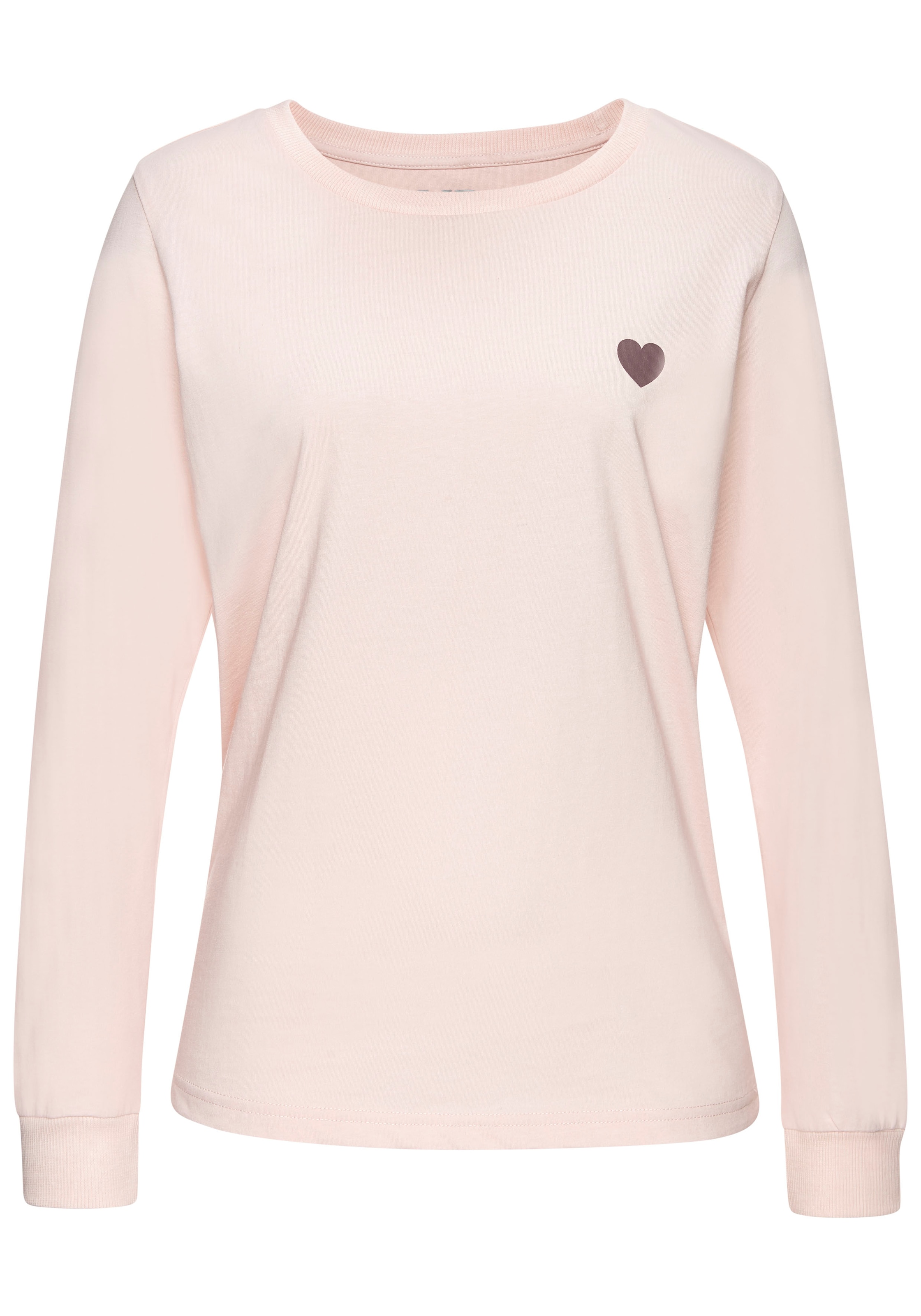 Vivance Dreams Pyjama Spar-Set, 2 Stück, 4 Stk. tlg., mit süssem Herzmuster