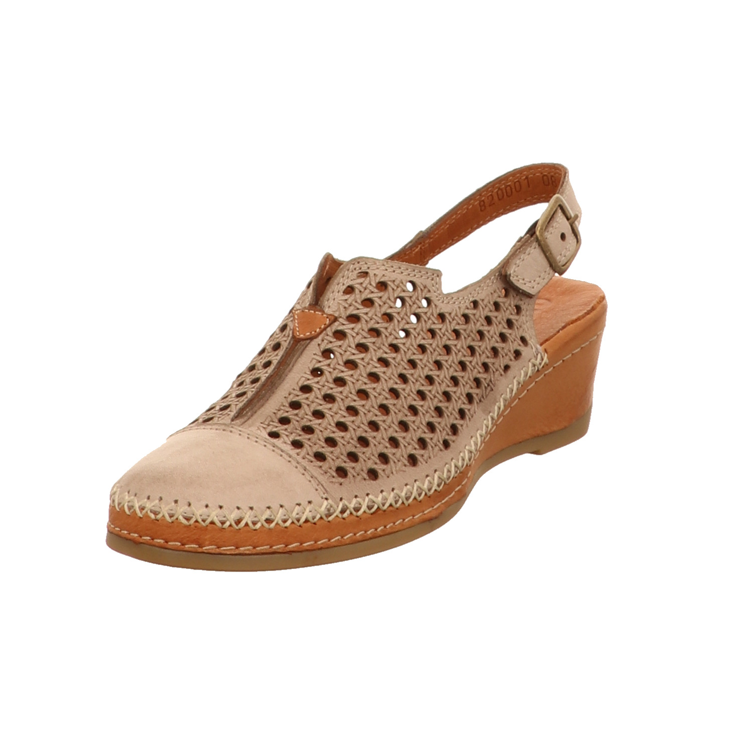 Pölking Sling Pumps braun beige