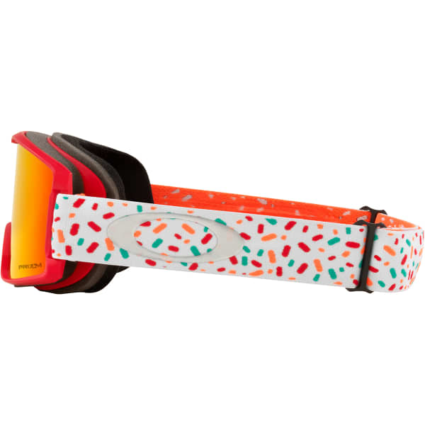 Masque de ski OAKLEY LINE MINER YOUTH RED GRANITE PRIZM TORCH IRIDIUM