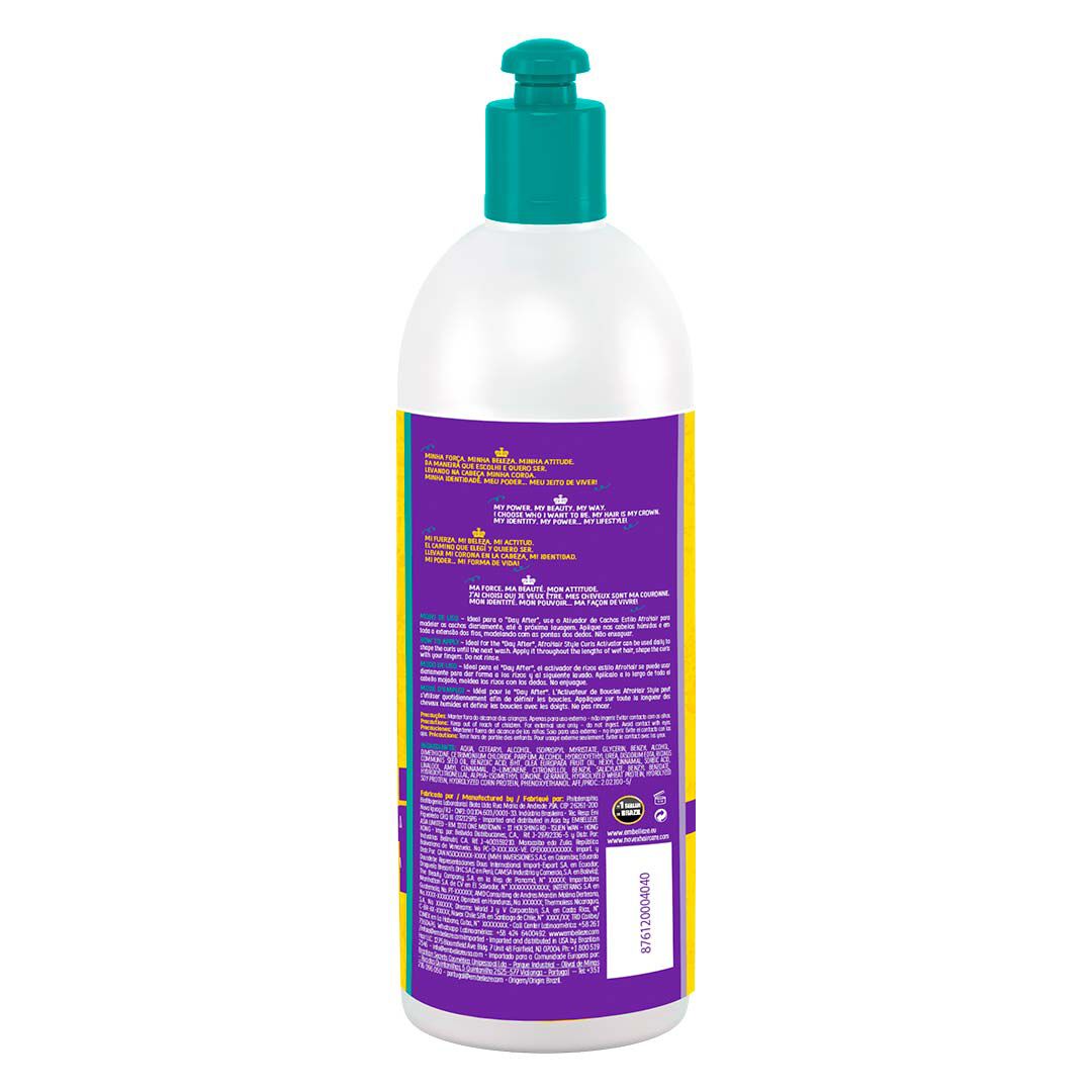 Novex AFROHAIR Condicionador Ativador de Caracóis - 500ml