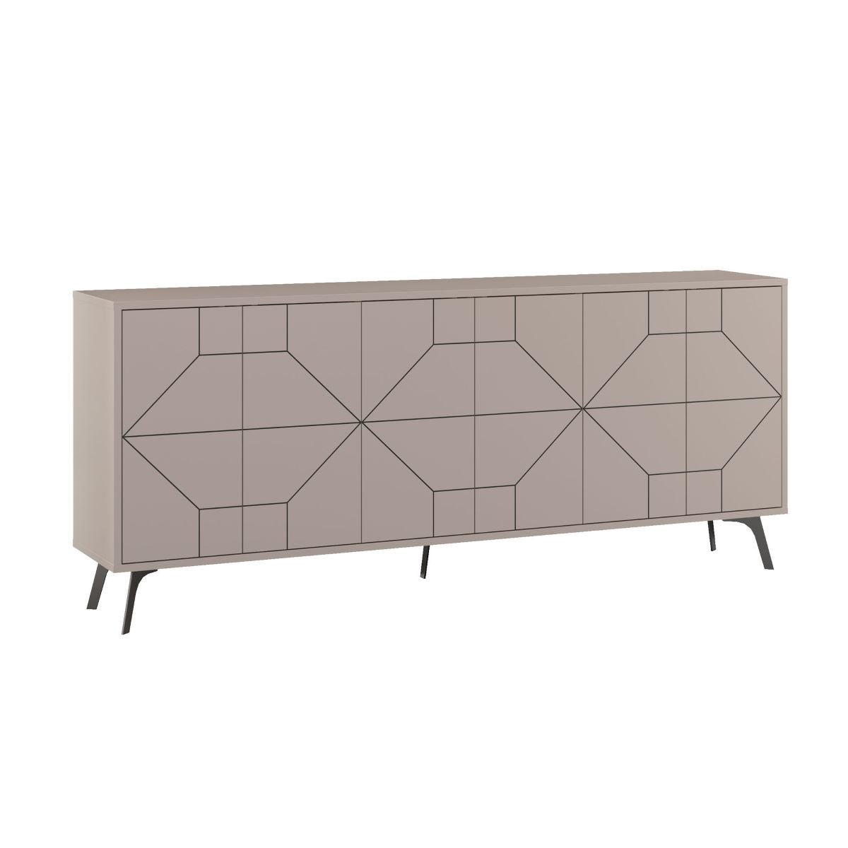 Calicosy - DUNE Buffet met 6 versierde - H77,4 cm