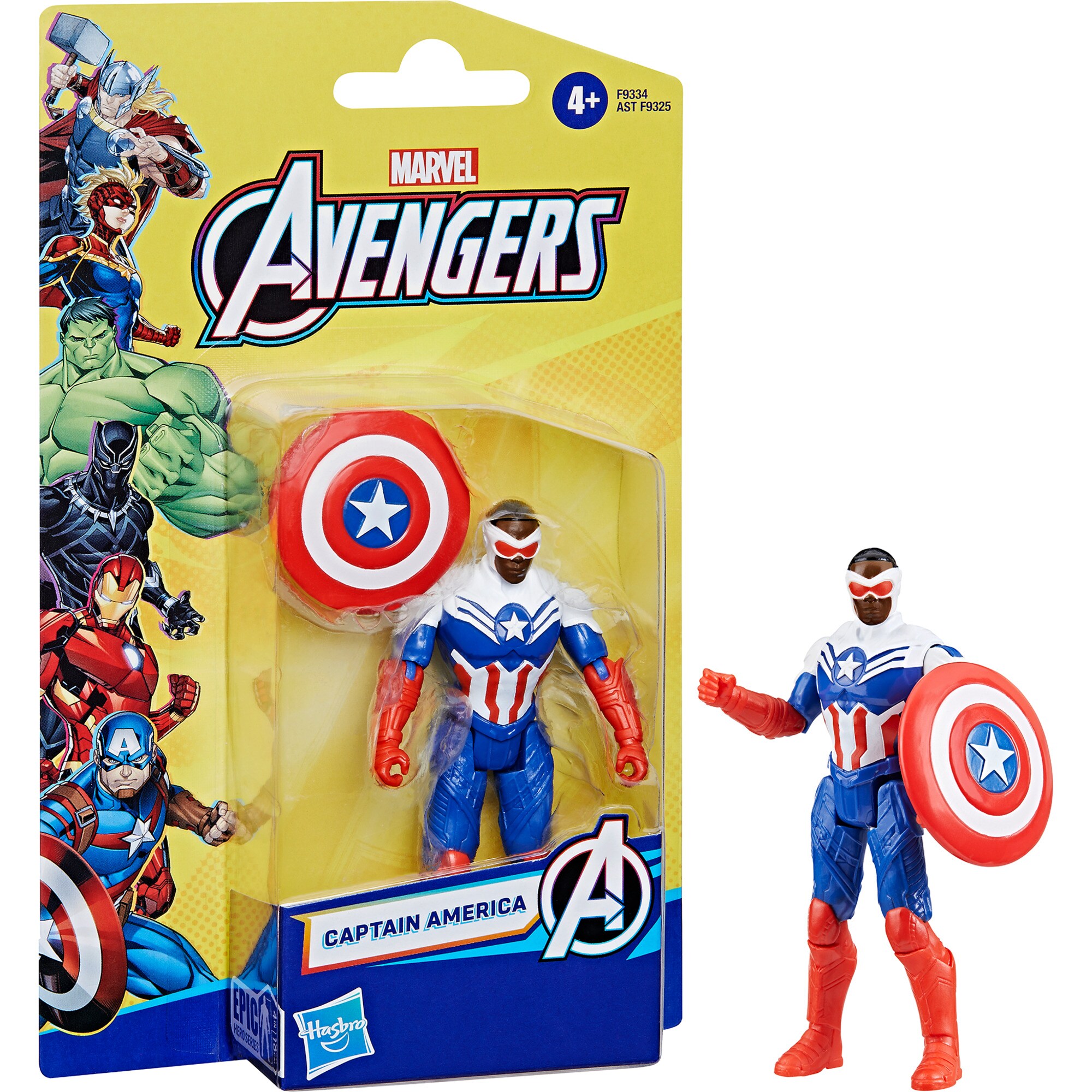 Hasbro Spielfigur Marvel Avengers Epic Hero Series Captain America