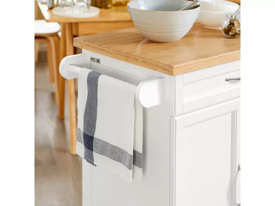 Desserte Chariot De Cuisine De Service Meuble De Rangement Roulant, Fkw13-wn
