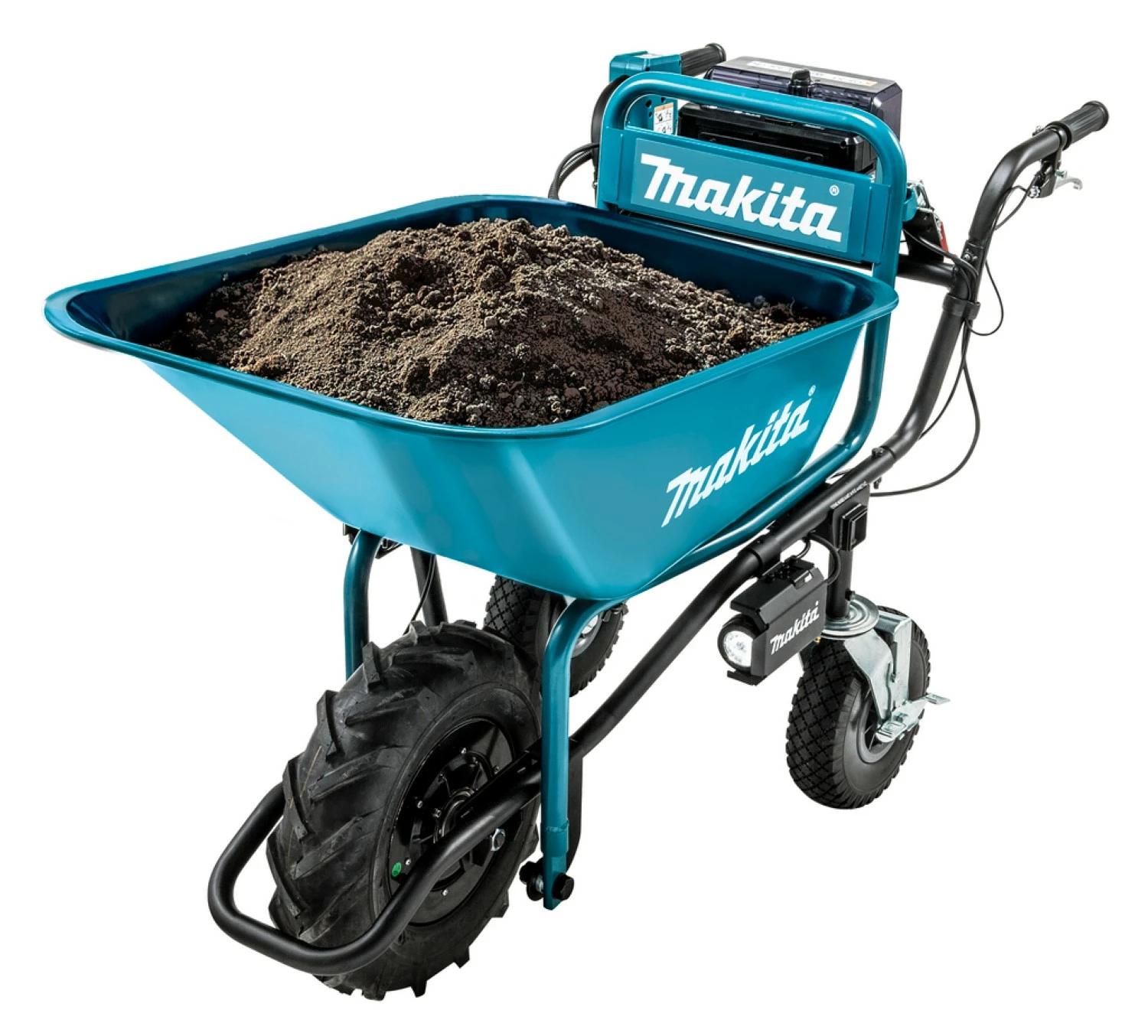 Makita DCU180ZX2 18V Li-Ion accu Kruiwagen met bak zonder tilbelasting - 130kg