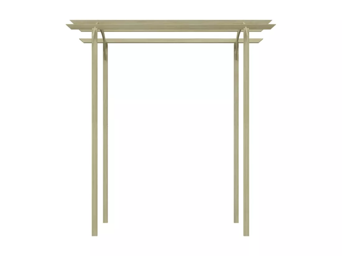 Pergola de jardin 180x197x210 cm Bois de pin imprégné
