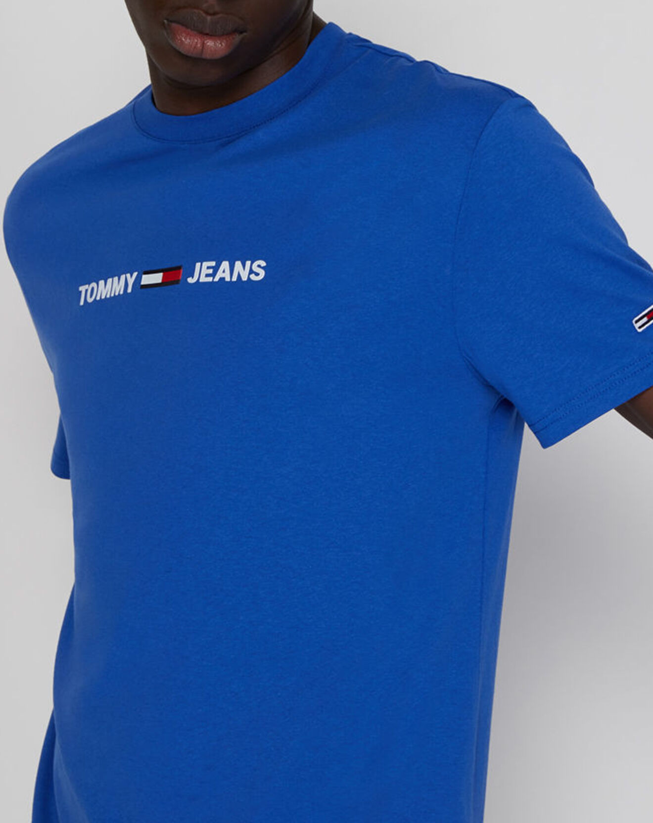 Tommy Jeans T-Shirt Horizon imprimé bleu