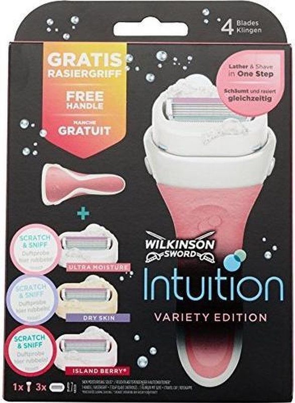 Wilkinson Woman Scheermes Voordeelverpakking Intuition Variety Edition 1 set
