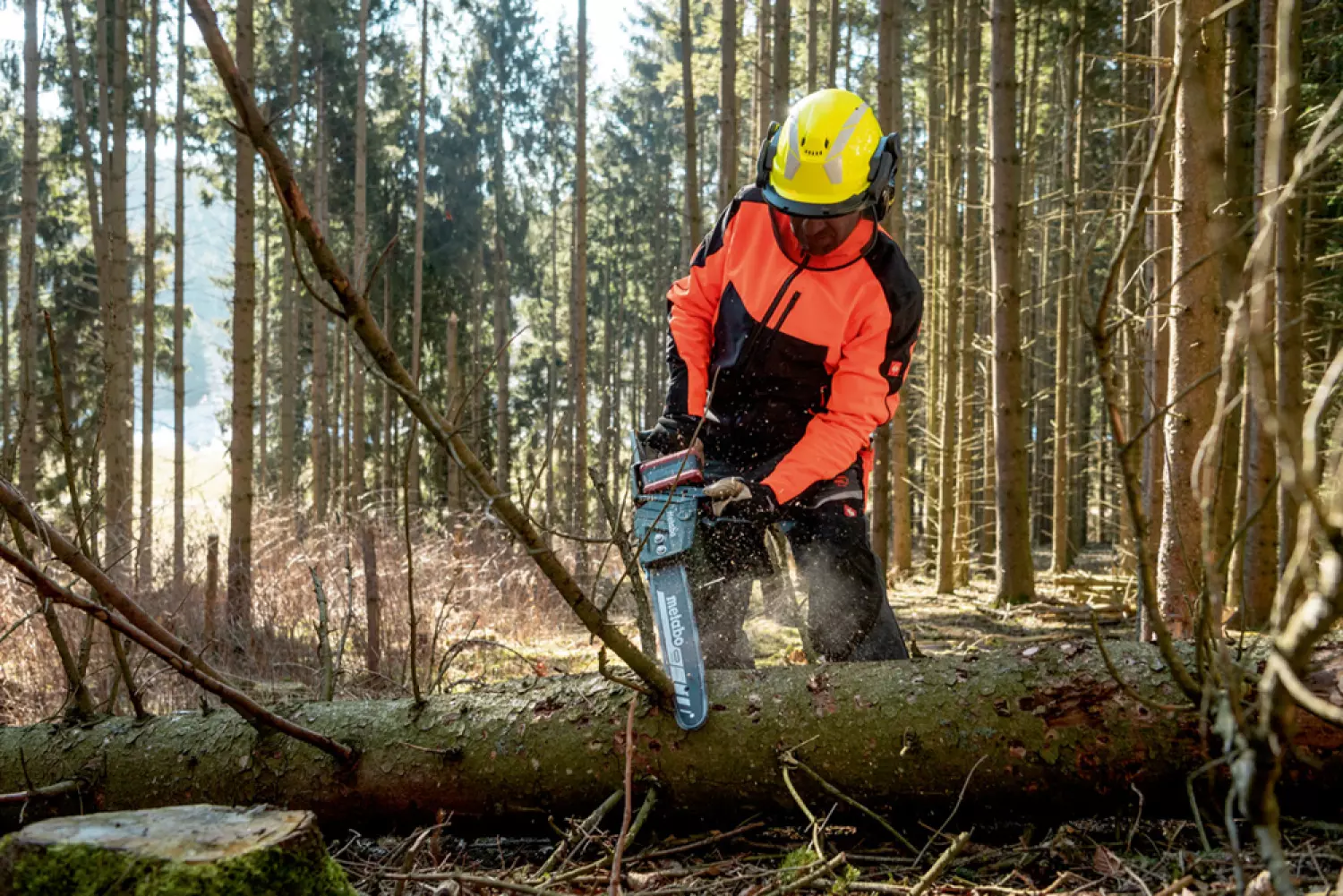 Metabo MS 36-18 LTX BL 40 36V LiHD accu kettingzaag body - 22m/s - 36cm