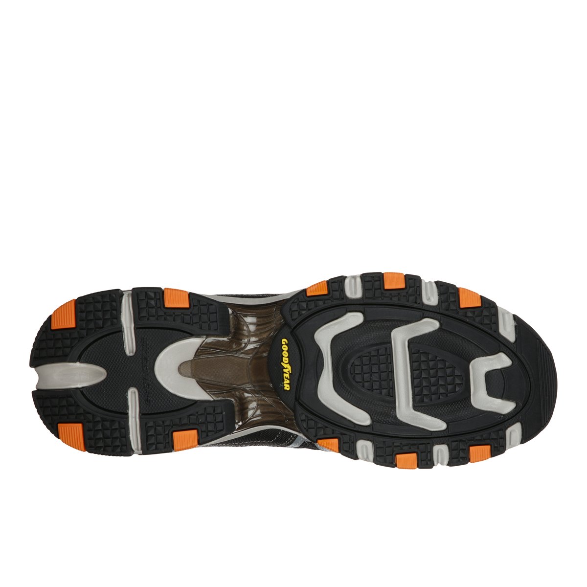 2X les points-Vigor3.0-m-w-Talon plat - Gris Clair