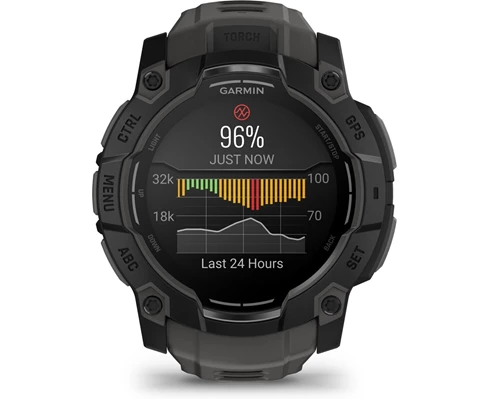 Garmin Instinct 3 AMOLED, 50mm, Black/Charcoal
