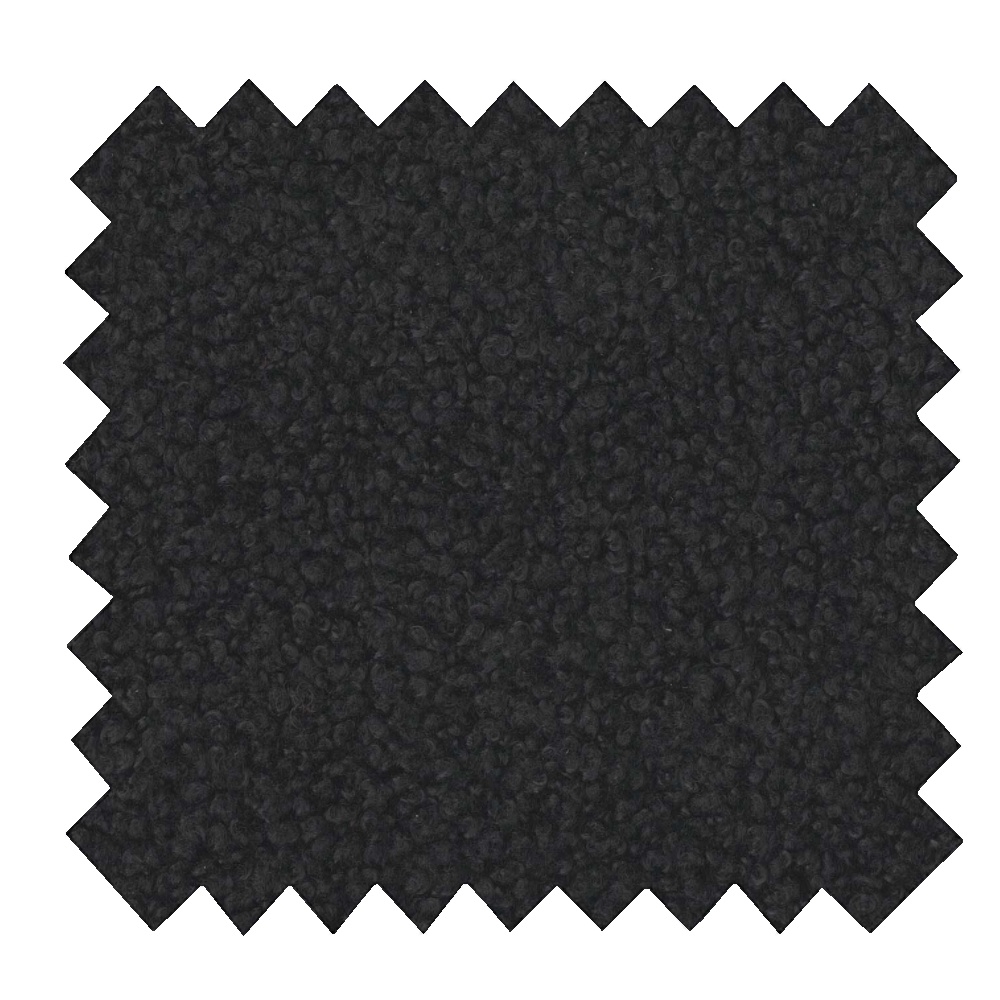 Tissu Moumoute Moumoute Noire