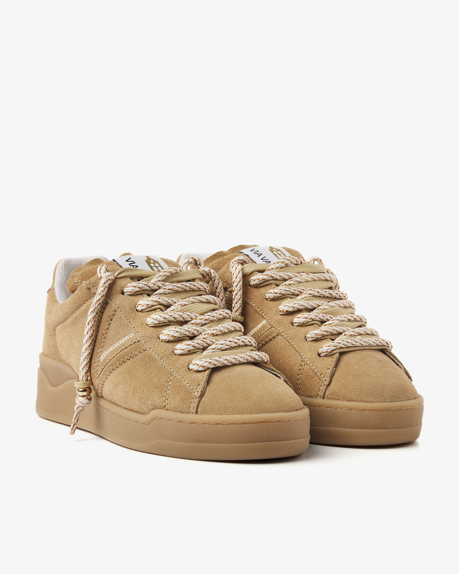 VIA VAI beige dames sneakers Sam Kyli