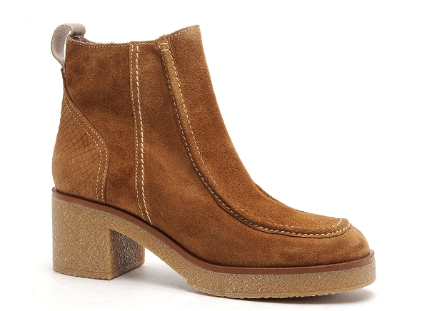 Minka boots bottine talons femme gaby marron