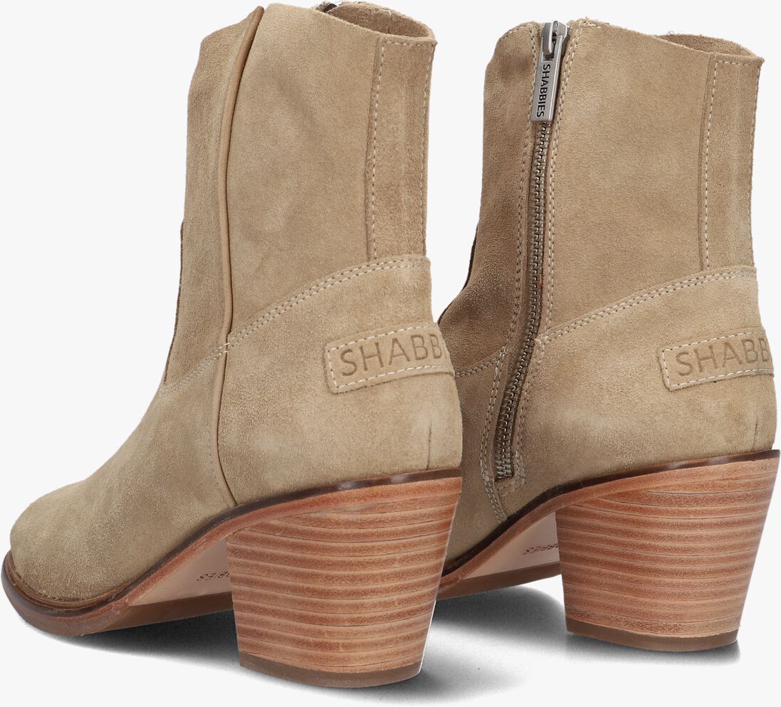 SHABBIES beige shabbies enkellaarsjes joolz ankie