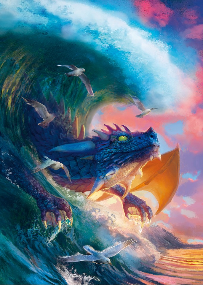 Ravensburger - Puslespil Dragon Race 1000 brikker