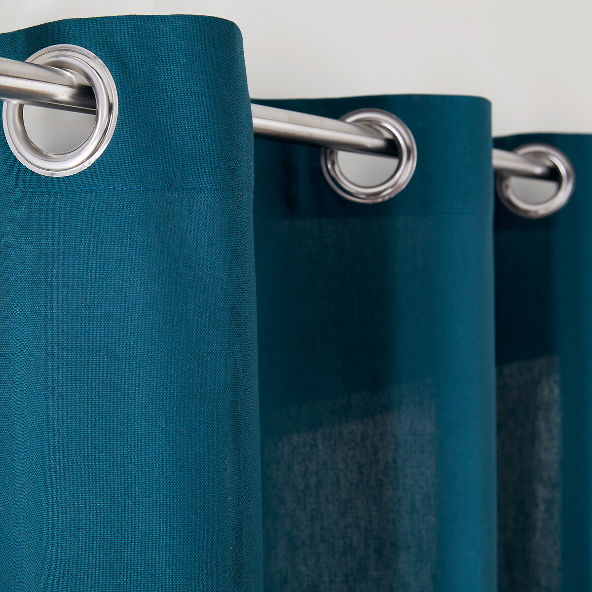 LA REDOUTE INTERIEURS<br>Cortina de algodão com ilhós Cenário