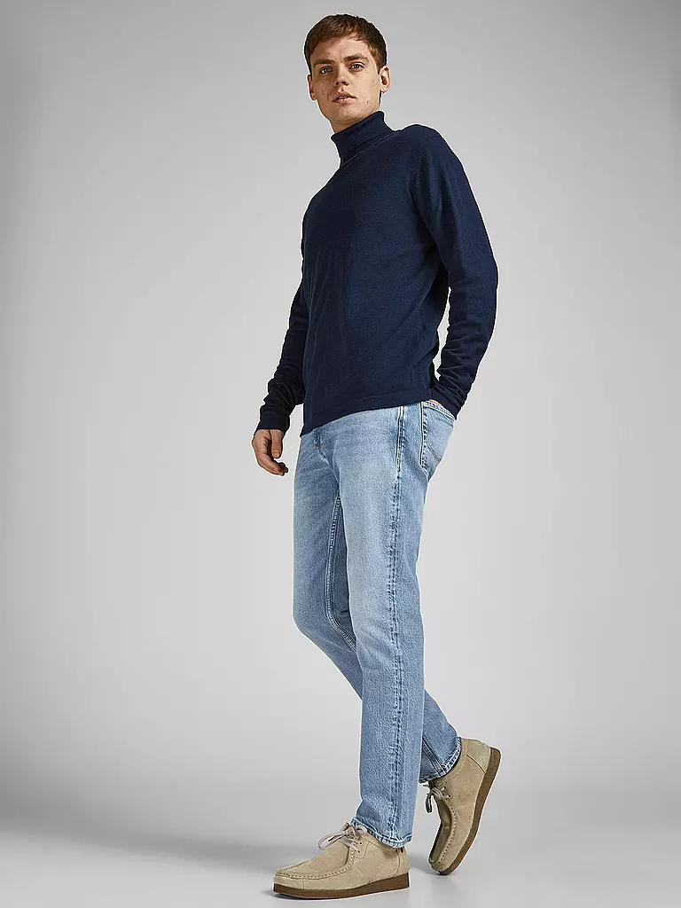 JACK & JONES Jeans Slim Fit JJIGLENN  blau