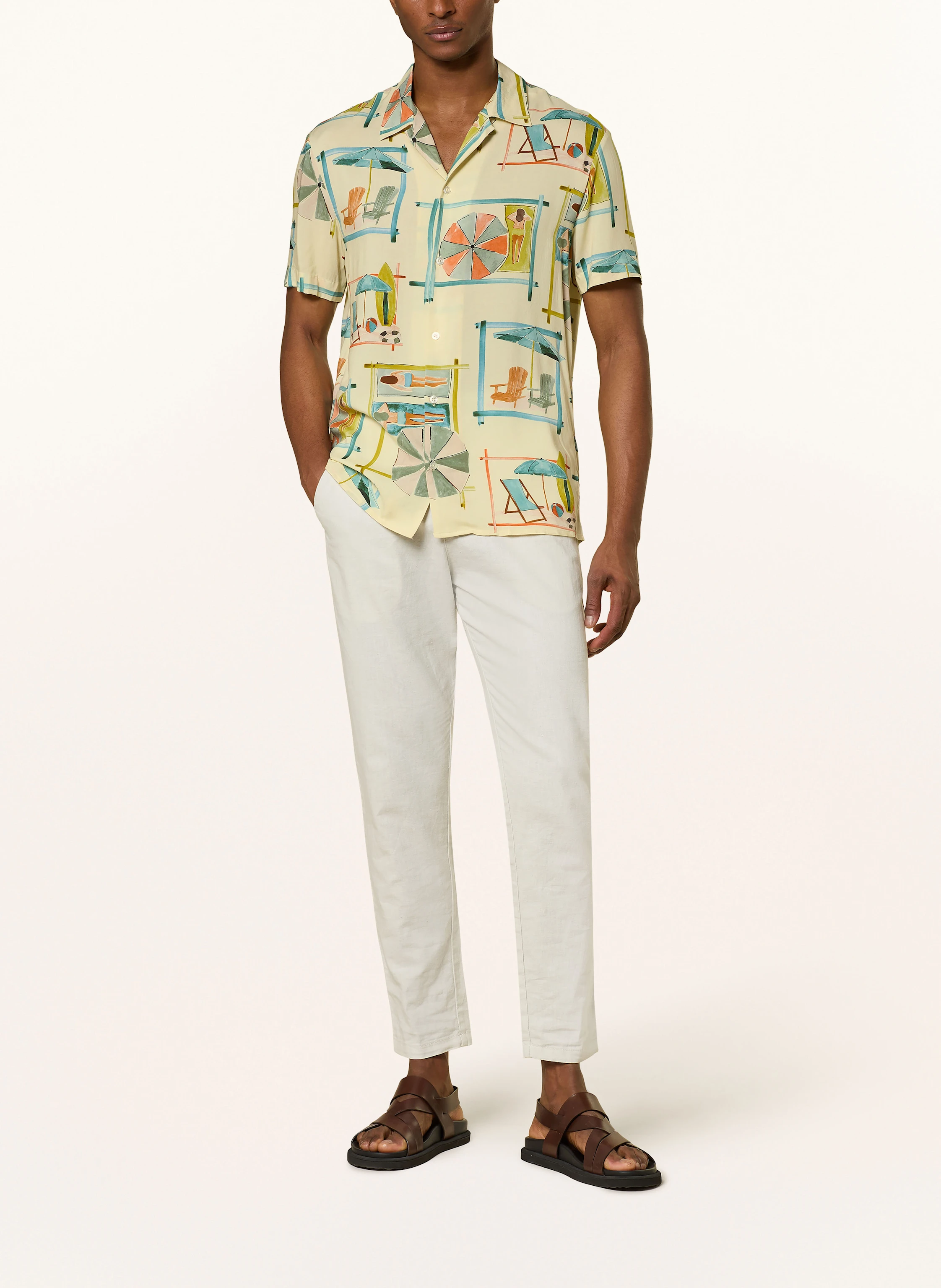BALDESSARINI Kurzarm-Hemd EASY Regular Fit