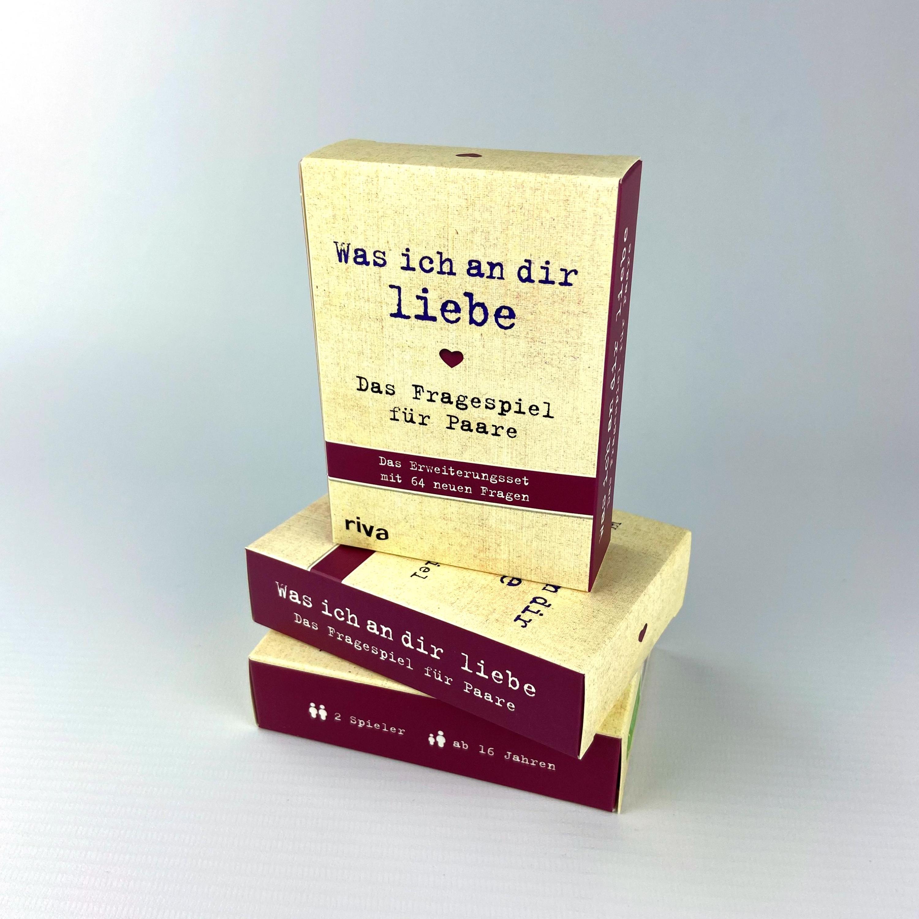 Was ich an dir liebe - Das Fragespiel für Paare 2