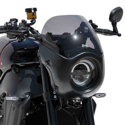 Tête de fourche Ermax Café Racer - Noir