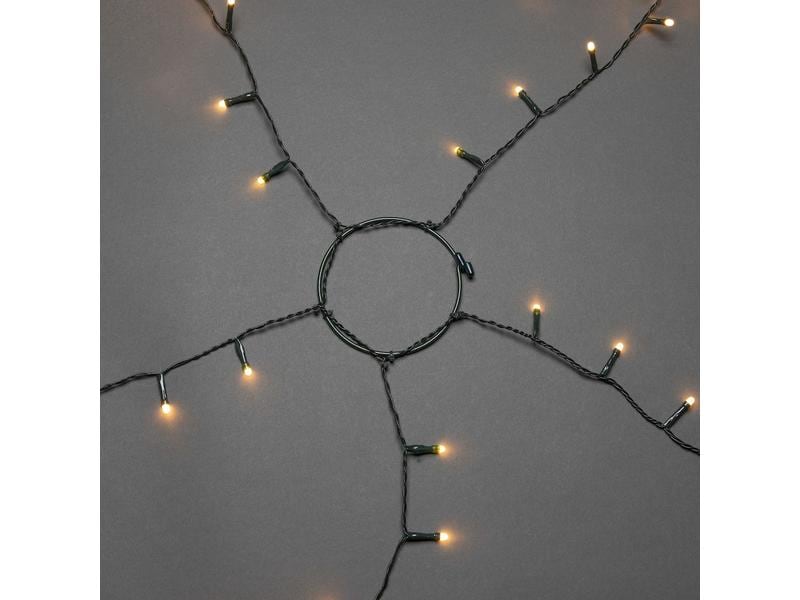 Konstsmide LED Baummantel frosted, 2.4 Meter, 200 LED LED Baummantel