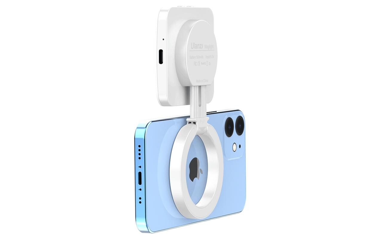 Ringlicht LT010 - WeissRingleuchte mit MagSafe-Halterung