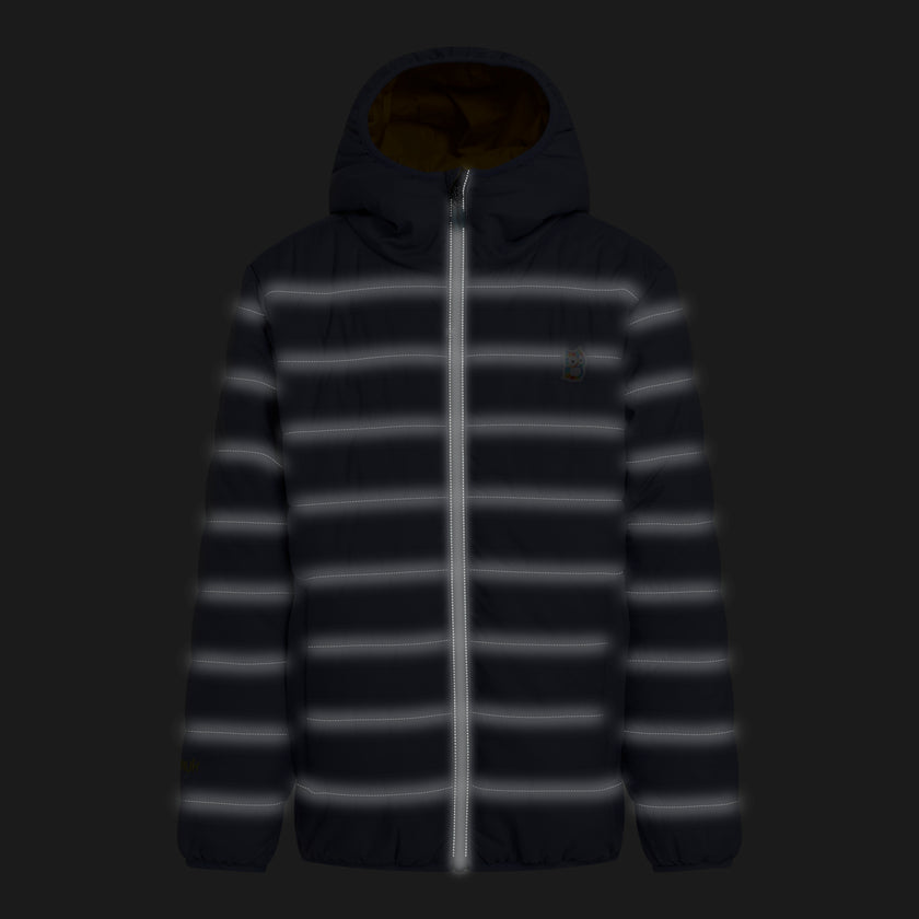 Glow wendbare PrimaLoft Jacke - upcycled