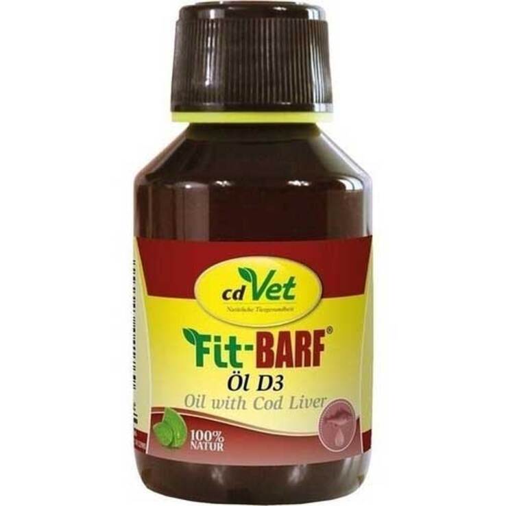 Fit Barf Öl D3 vet. (für Tiere), 100 ml