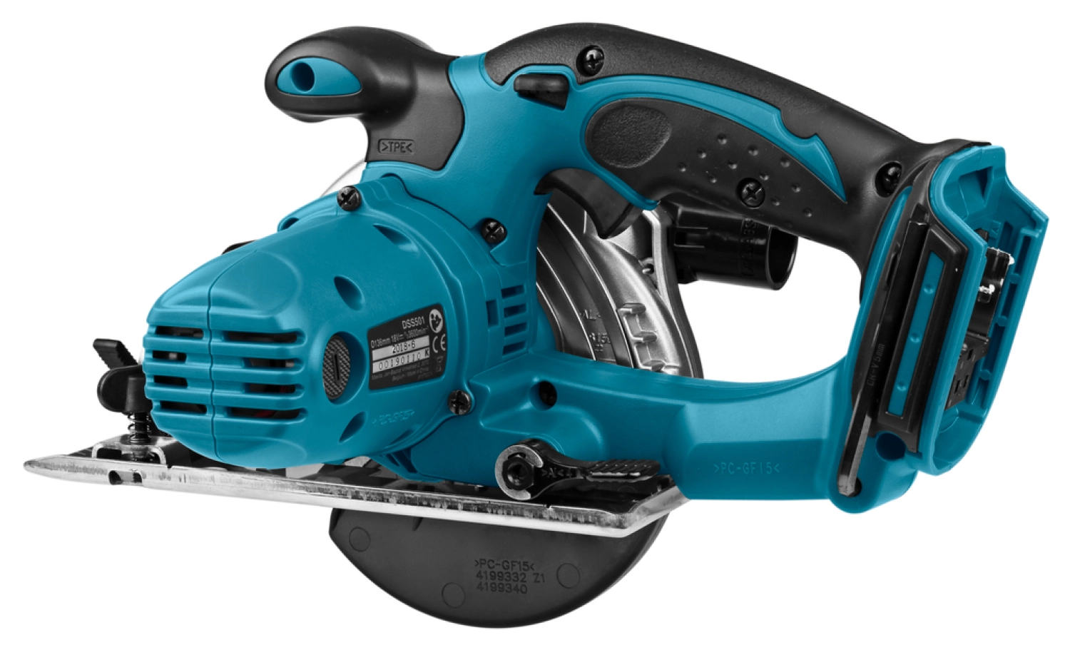 Makita DSS501ZJ 18V Li-Ion Accu cirkelzaag body in Mbox - 136mm