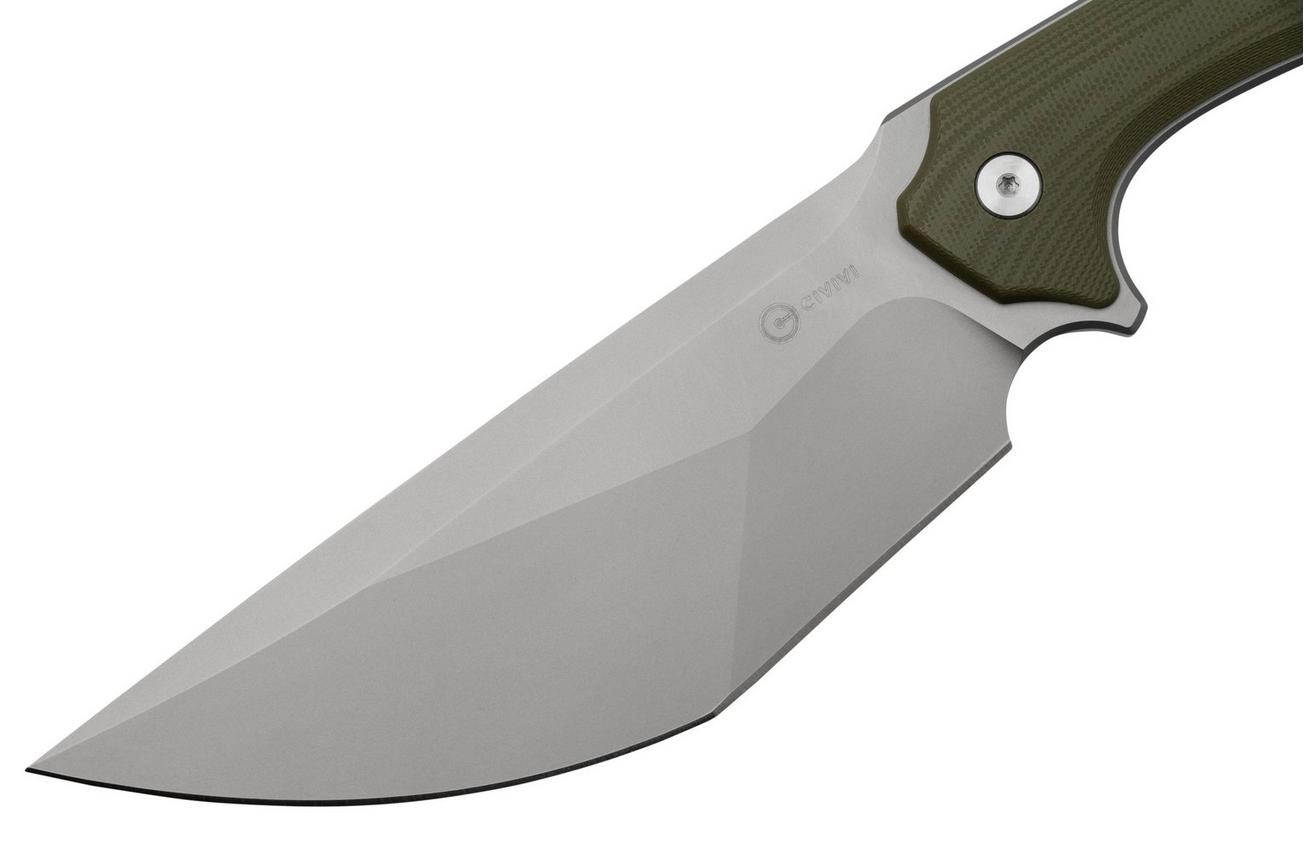 Civivi Concept 22 Green G10 C21047-2 vaststaand mes, Tuff Knives design