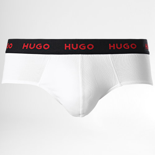 Lot De 3 Boxers 50469783 Gris Blanc Bleu