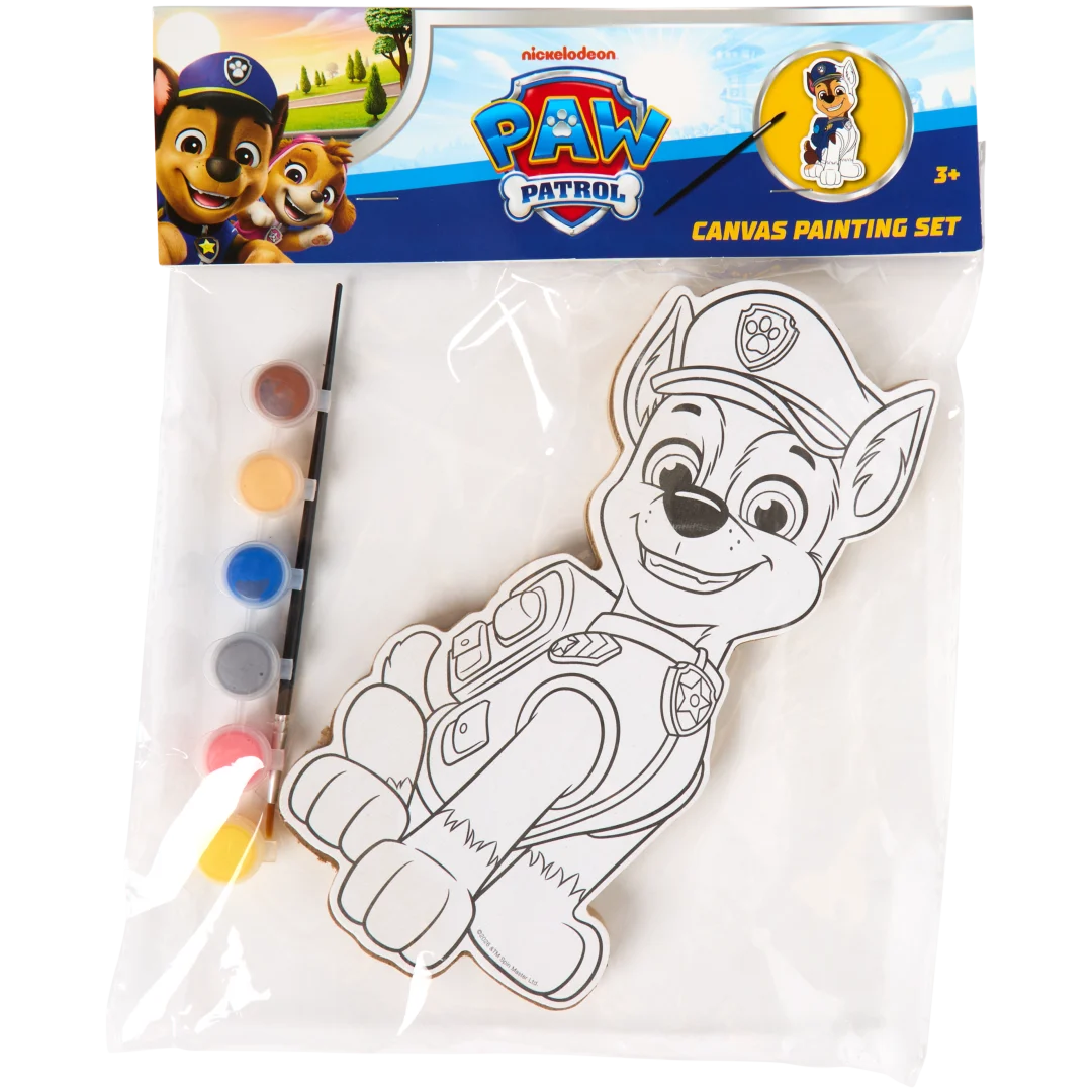 Kit peinture sur toile Paw Patrol
