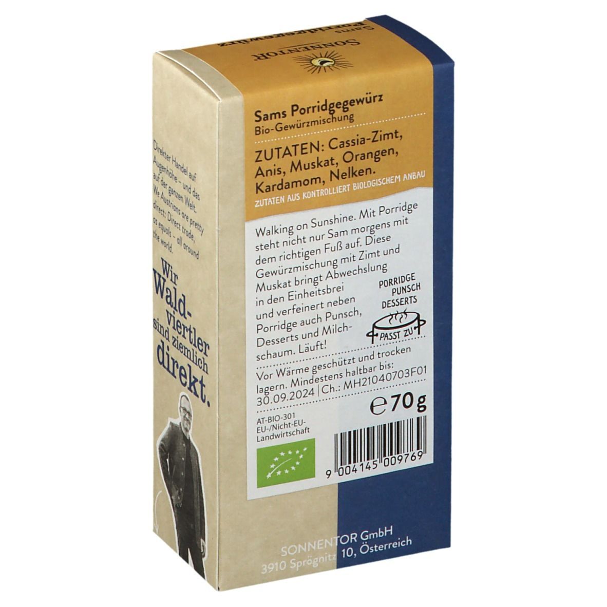 SonnentoR® Sams Porridgegewürz